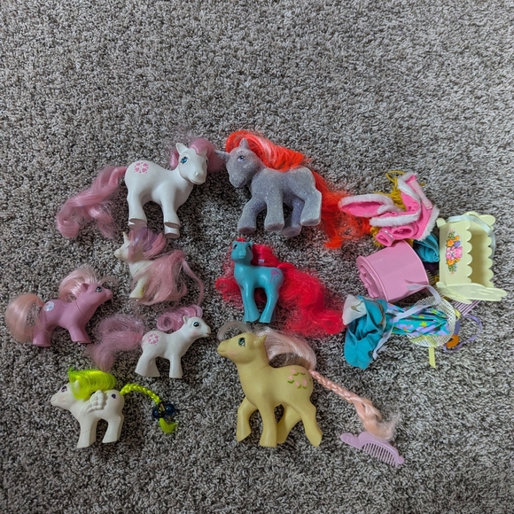 My Little Pony Other - Vintage 1980s my lil ponies